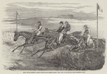 Epsom Spring Meeting、Great Metropolitan Steeple-Chase、Jump at the Brook